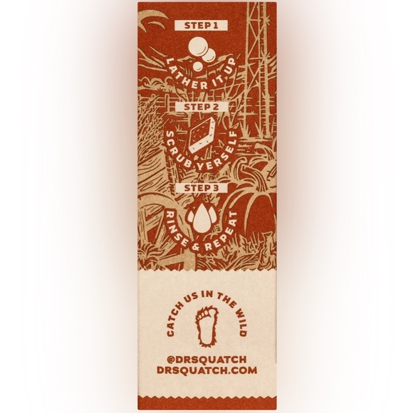 DR. SQUATCH NATURAL BAR SOAP. DRUNKEN PUMPKIN. LIMITED EDITION. 5 oz - Picture 2 of 4